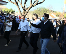 Governador Carlos Massa Ratinho Junior inaugura sede do 21º Batalhão da Polícia Militar de Francisco Beltrão. Foto: Ari Dias/AEN