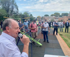 Secretário Ortega inaugura mais duas Unidades de Meu Campinho em Arapongas - Terninho  -  Arapongas, 10/09/2021  -  Foto: SEDU