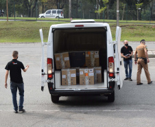 Paraná recebe mais 303 mil vacinas contra a Covid-19 para primeira dose. Foto: Américo Antonio/SESA