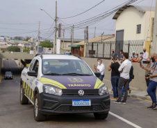 A Coordenação da Região Metropolitana de Curitiba (Comec) entregou nesta segunda-feira (13) a trincheira da Rua Arapongas, no cruzamento com a Avenida das Torres, em São José dos Pinhais. 
Foto Gilson Abreu/AEN
