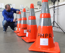Ensaios desenvolvidos pelo Tecpar reforçam a segurança no trânsito  - Foto Luciano Sarote/Tecpar.