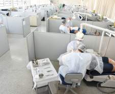 Clínica de Odontologia da UENP atende a 22 municípios do Norte Pioneiro do Paraná. Foto: UENP