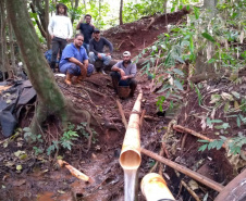 	Estiagem prolongada evidencia importância da proteção de nascentes nas áreas rurais. Foto: IDR