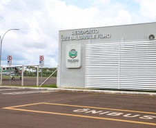 O Aeroporto Municipal de Toledo - Luiz Dalcanale Filho. Toledo, 17/01/2020 -  Foto: Geraldo Bubniak/AEN