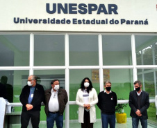 Unespar inaugura bloco na Sede São Cristóvão no campus de União da Vitória. Foto: Unespar