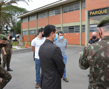 Agentes penitenciários participam de curso de habilitação em fuzil e armeiro no Exército Brasileiro  -  Curitiba, 20/09/2021  -  Foto: DEPEN-PR