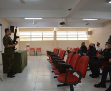 Agentes penitenciários participam de curso de habilitação em fuzil e armeiro no Exército Brasileiro  -  Curitiba, 20/09/2021  -  Foto: DEPEN-PR
