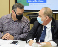 Estado capacita profissionais de Educação Física com ações multidisciplinares na reabilitação pós-Covid-19.  -  Curitiba, 22/09/2021  -  Foto: Américo Antonio/SESA