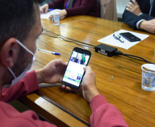 Estado capacita profissionais de Educação Física com ações multidisciplinares na reabilitação pós-Covid-19.  -  Curitiba, 22/09/2021  -  Foto: Américo Antonio/SESA