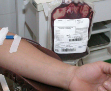 Secretaria de Estado da Saúde mobiliza servidores para doação de sangue. Foto:Arquivo/AEN