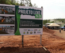 O Centro Oeste do Paraná ganhou a 1ª planta térmica no Brasil para tratar resíduos sólidos urbanos em pequena escala e com uma tecnologia inovadora. A Usina de Termomagnetização utiliza a tecnologia para o tratamento de resíduos sólidos urbanos com sustentabilidade.  -  curitiba, 24/09/2021  -  Foto: Alessandro Vieira/AEN