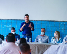 

Governo entrega novo lote de kits de robótica a escolas de 16 municípios . Foto: Guilherme Flores/Casa Civil