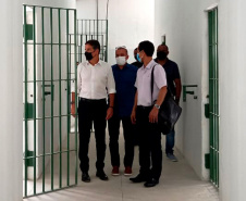 Nesta quinta-feira (23/09), o Secretário da Segurança Pública do Paraná, Romulo Marinho Soares, participou da reunião nacional do Conselho dos Secretários de Estado da Justiça, Cidadania, Direitos Humanos e Administração Penitenciária (CONSEJ), em Pernambuco (PE). -  Curitiba, 24/09/2021  - Foto: SESP