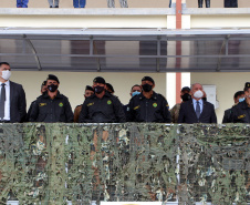 A Polícia Militar do Paraná formou, nesta sexta-feira (24/09), 30 militares estaduais do Paraná, três do Amapá e uma policial do Ceará com o XV Curso de Controle de Distúrbios Civis (CCDC) turma 2021. -  Curitiba, 24/09/2021  -  Foto: Soldado Ismael Ponchio