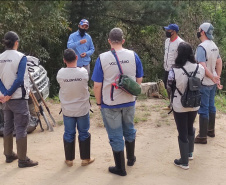 Programa de Voluntariado do IAT leva paranaenses ao Parque Estadual Vale do Codó.Foto:IAT
