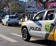 AIFU fecha 12 pontos comerciais e aplica mais de meio milhão em multas durante operação na Capital  -  Curitiba, 27/09/2021  -  Foto: Soldado Ismael Ponchio