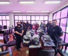 O Departamento Penitenciário do Paraná (Depen) realizou um encontro com os chefes de cadeias e coordenadores regionais de todo o Estado.  -  Curitiba, 27/09/2021  -  Foto: Depen-PR