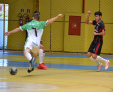 A 33ª edição dos dos Jogos da Juventude do Paraná seguiu com as suas competições no último final de semana. As 12 regionais tiveram partidas de futsal, basquete, handebol e vôlei. Ao todo, foram 270 jogos, sendo 133 do futsal, 66 do vôlei, 37 do handebol e 34 do basquete.  -  Curitiba, 27/09/2021  -  Foto: Paraná Esporte