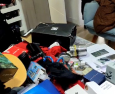 Operação da PCPR mira organização criminosa responsável por furtos em prédios comerciais . Foto: PCPR