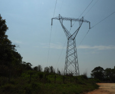 A Copel iniciou uma nova obra para reforçar o sistema de transmissão em Curitiba e na Região Metropolitana (RMC).  -  Curitiba, 28/09/2021  -  Foto: Copel