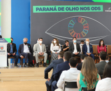 O governador Carlos Massa Ratinho Junior assina nesta terca-feira (28), acordo de cooperação para impulsionar Objetivos de Desenvolvimento Sustentável no Paraná. Na foto, secretário do Desenvolvimento Urbano e de Obras Públicas (SEDU), João Carlos Ortega  - 28/09/2021 - Foto: Geraldo Bubniak/AEN