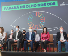 O governador Carlos Massa Ratinho Junior assina nesta terca-feira (28), acordo de cooperação para impulsionar Objetivos de Desenvolvimento Sustentável no Paraná. - 28/09/2021 - Foto: Geraldo Bubniak/AEN