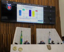 O secretário de Estado da Fazenda, Renê Garcia Júnior, apresenta os dados do Governo relativos ao cumprimento das metas fiscais referente ao 2º quadrimestre de 2021 - de maio a agosto deste ano. Foto: Ari Dias/AEN