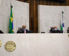 O secretário de Estado da Fazenda, Renê Garcia Júnior, apresenta os dados do Governo relativos ao cumprimento das metas fiscais referente ao 2º quadrimestre de 2021 - de maio a agosto deste ano. Foto: Ari Dias/AEN