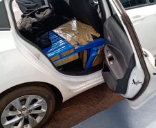 Os esforços da Polícia Militar e da Polícia Federal para reprimir o crime organizado no Norte do Paraná resultaram na apreensão de mais de uma tonelada de maconha na quarta-feira (29/09), em Bela Vista do Paraíso (PR).  - 30/09/2021  -  Foto: PMPR