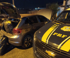 A Secretaria da Segurança Pública do Paraná (Sesp) divulgou no final desta quinta-feira (30/09) o resultado das três fases da operação Fronteiras e Divisas Integradas I, executada com o apoio das forças de segurança dos estados de São Paulo e Mato Grosso do Sul, além de outras instituições. -  Curitiba, 01/10/2021  -  Foto: SESP-PR
