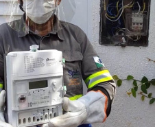 Rede Elétrica Inteligente chega a 50 mil medidores substituídos  -  Curitiba, 01/10/2021  -  Foto: Copel