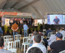 O governador Carlos Massa Ratinho Junior, o ministro de Minas e Energia, Bento Albuquerque, e o presidente da Copel, Daniel Pimentel Slaviero, inauguram de forma virtual nesta sexta-feira (1º) a Pequena Central Hidrelétrica Bela Vista, em Verê, no Sudoeste do Estado.    01/10/2021 - Foto: Geraldo Bubniak/AEN