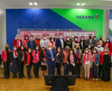 04.10.2021 - Governador Carlos Massa Ratinho Junior, participa do lançamento do Parana Rosa 2021.
Foto Gilson Abreu/AEN