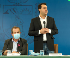 Governador Carlos Massa Ratinho Junior participa da Semana da Inovação.  -  Curitiba, 05/10/2021  -  Foto: Ari Dias/AEN