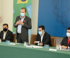Governador Carlos Massa Ratinho Junior participa da Semana da Inovação.  -  Curitiba, 05/10/2021  -  Foto: Ari Dias/AEN