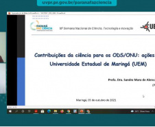 Mulheres cientistas são destaque no segundo dia do Paraná Faz Ciência. Foto: UEM