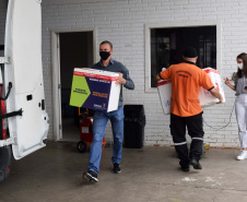 583,6 mil vacinas contra a Covid-19 são distribuídas nesta quarta. Foto: Américo Antonio/SESA