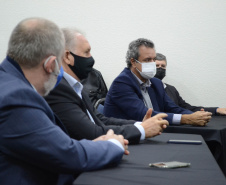 A troca de experiências do XXIII Encontro Nacional de Comitês de BaciasHidrográficas (Encob) se encerra nessa quarta-feira (6), sendo o dia deamanhã (7) reservado somente para Assembleia dos Comitês. -  Curitiba, 06/10/2021  -  Foto: SEDEST