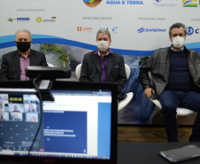 A troca de experiências do XXIII Encontro Nacional de Comitês de BaciasHidrográficas (Encob) se encerra nessa quarta-feira (6), sendo o dia deamanhã (7) reservado somente para Assembleia dos Comitês. -  Curitiba, 06/10/2021  -  Foto: SEDEST