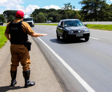 BPRv intensifica policiamento nas rodovias estaduais no feriado pro longado de Nossa Senhora Aparecida. Foto:Soldado Adilson Voinaski Afonso