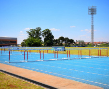 Cascavel será palco durante três dias do XX Campeonato Brasileiro de Atletismo Master. A partir de sexta-feira, 08, o Centro Nacional de Treinamento de Atletismo (CNTA) recebe atletas de 15 estados brasileiros. - Curitiba, 07/10/2021  -  Foto:  AFRAM - Associação Paranaense de Atletismo Master
