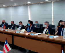 O secretário da Segurança Pública do Paraná, Romulo Marinho Soares, participou nos dias 6 e 7 de outubro da 78ª Reunião Ordinária do Colégio Nacional dos Secretários de Segurança Pública (Consesp), em Palmas (TO). - Palmas, (TO), 07/10/2021  -  Foto: SESP-PR