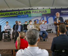 Governador em exercício Darci Piana visita a UPA em Palmas  -  Palmas, 08/10/2021  -  Foto: Gilson Abreu/AEN