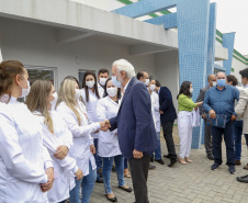Governador em exercício Darci Piana visita a UPA em Palmas  -  Palmas, 08/10/2021  -  Foto: Gilson Abreu/AEN
