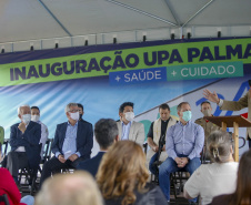 Governador em exercício Darci Piana visita a UPA em Palmas  -  Palmas, 08/10/2021  -  Foto: Gilson Abreu/AEN