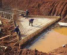 Obra de correção de greide de pontos de alagamentos da rodovia PR-650 entre Godoy Moreira e São João do Ivaí  -  Curitiba, 08/10/2021  -  Foto: DER