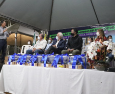  No evento de inauguração do Meu Campinho, o governador em exercício também fez o repasse de kits de robótica do Governo do Estado ao município. Foto: Gustavo Pontes/SEDU