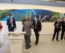 Governador lança semana do Paraná no Pavilhão Brasil da Expo Dubai 2020. Foto: Governo do Paraná