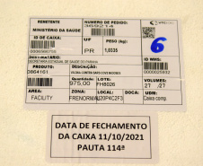 Paraná recebe mais 154.440 vacinas contra a Covid-19 nesta segunda. Foto: Américo Antonio/SESA