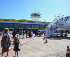 Aeroporto Internacional de Foz do Iguaçu - Cataratas. 22/02/2020 - Foto: Geraldo Bubniak/AEN